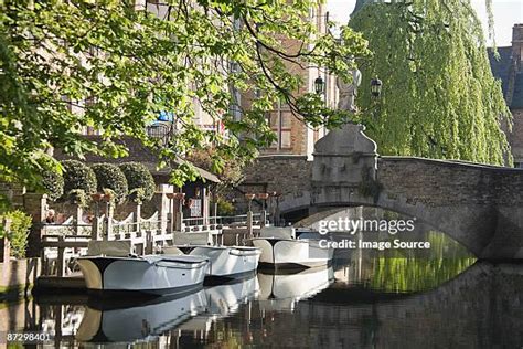 736 Bruges Canal Boat Stock Photos, High-Res Pictures, and Images - Getty Images