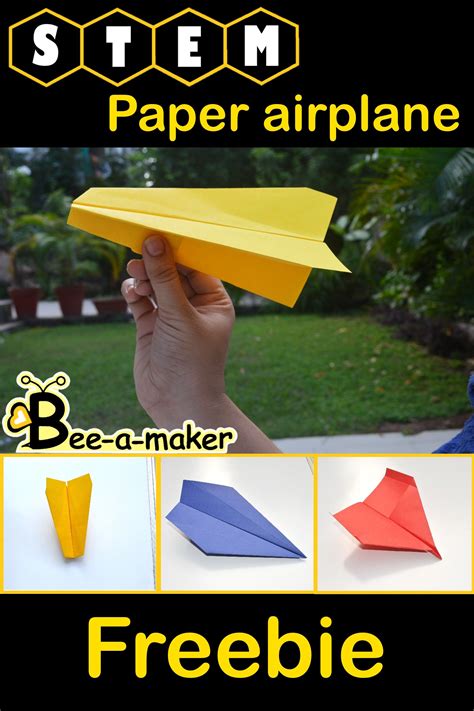 Paper Airplane STEM challenge