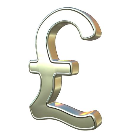 Uk pound symbol 3D model - TurboSquid 1560784