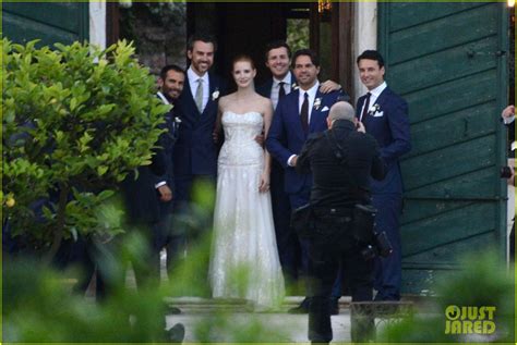 Jessica Chastain's Wedding Photos Revealed - See Her Dress!: Photo ...