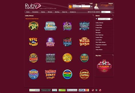 Ruby Fortune Casino review and 🤑 bonuses!