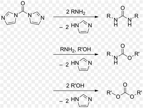 Carbonyldiimidazole Amine Ester Chemical Synthesis Peptide Synthesis, PNG, 1280x971px ...