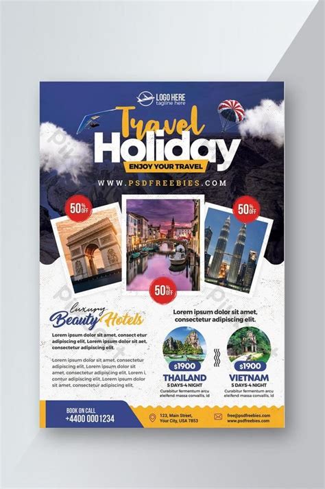 Tour Travel Flyer PSD Template#pikbest#Templates#Flyer#Others Travel ...