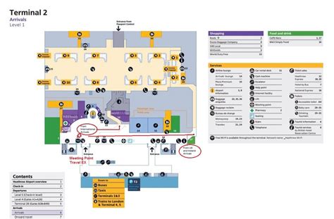 London City Airport Terminal Map