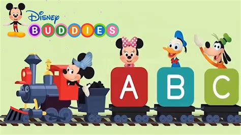 Disney Buddies ABCs – Sing ABC Song and Learn Alphabet Letters with Mickey Mouse - YouTube