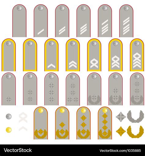 German army insignia Royalty Free Vector Image