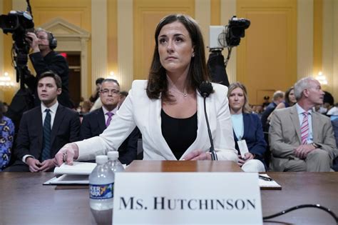 Cassidy Hutchinson, Trump White House aide, now in spotlight | AP News