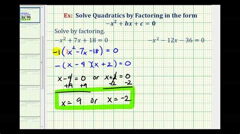 What Is A Quadratic Trinomial