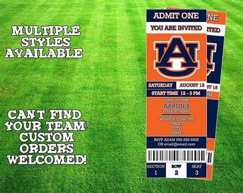 Auburn Football 2024 Season Tickets - Vita Aloysia