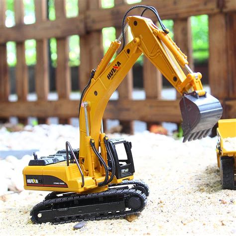 1:50 Excavator Alloy New Engineering Vehicles Track Car Toys Kid Gift | Diecast, Diecast models ...