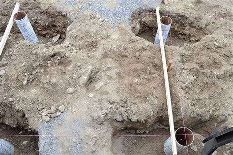 How to pour concrete deck footings and sonotubes - The Vanderveen House