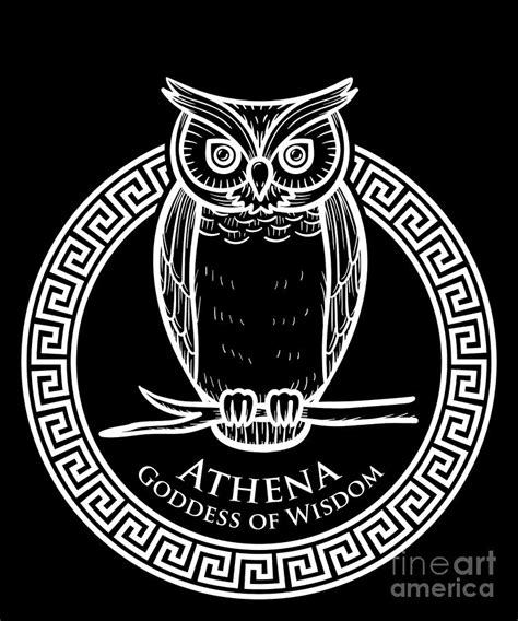 Athena Goddess Symbol Owl