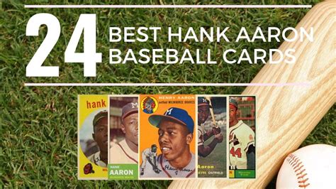 24 Hank Aaron Baseball Cards For Serious Collectors | Old Sports Cards