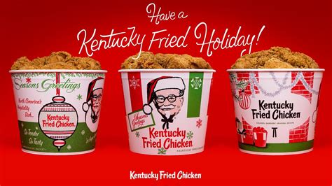 KFC Issues Throwback Holiday Buckets For 2020 | Dieline - Design, Branding & Packaging Inspiration