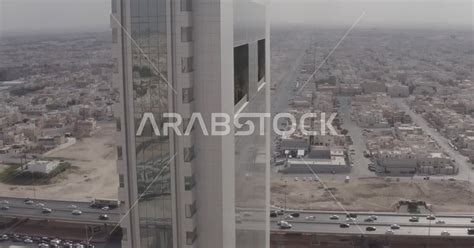 Drone photography of King Abdullah Financial District (KAFD) in Riyadh ...