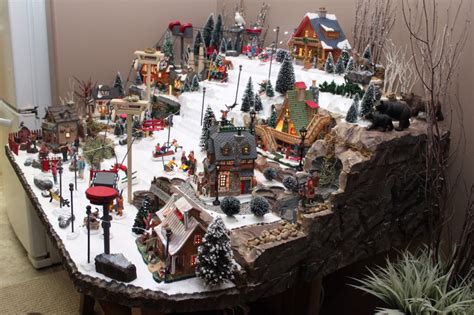 Ski Hill Diy Christmas Village Displays, Lemax Christmas Village, Halloween Village, Holiday ...