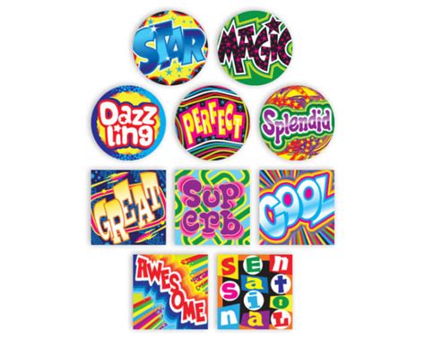 Stickers - School Merit Stickers