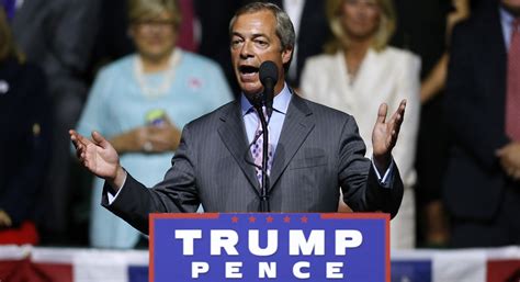 Brexit leader Farage: Trump was my warm-up act - POLITICO