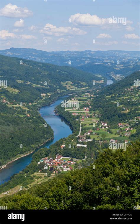 River Drina, Serbia Stock Photo - Alamy