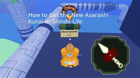 *NEW* How To Get The Azarashi Kunai In Shindo Life (Ghost Azarashi Boss ...