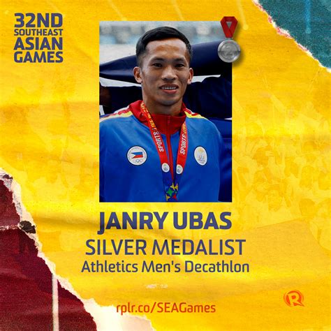 Rappler on Twitter: "After winning his first SEA Games gold, athletics team veteran Janry Ubas ...