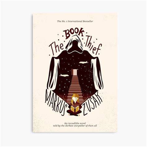 The Book Thief - Book Cover – Poster - Canvas Print - Wooden Hanging Scroll Frame - Big Eagle