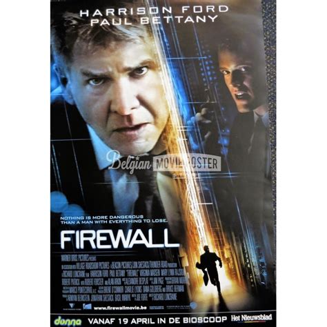 FIREWALL - Belgian Movie Poster Store