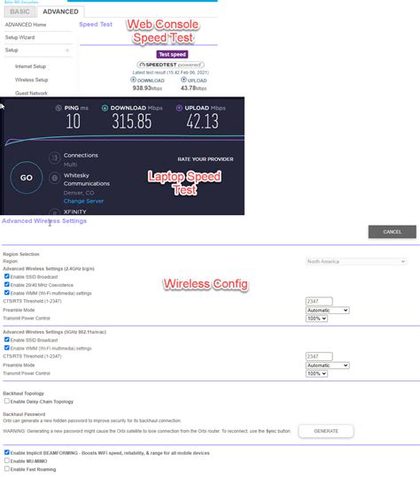 Solved: Orbi RBK50 Wireless Speeds are Half of Wired - NETGEAR Communities