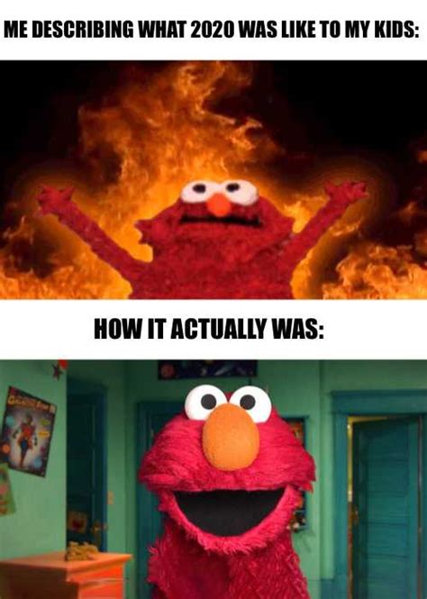 Elmo Fire Meme - IdleMeme