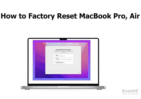 How to Factory Reset MacBook Pro, Air [Format MacBook]