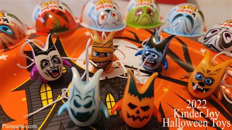 2022 Kinder Joy Halloween Toys