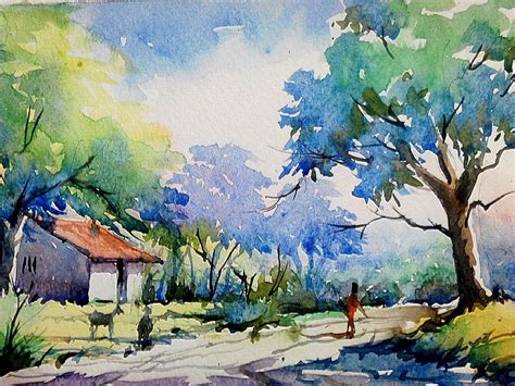 Beautiful Watercolor Paintings Of Nature at PaintingValley.com ...