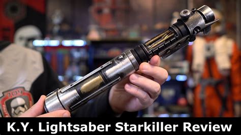 K.Y. Lightsaber "Starkiller Inspired" Custom Lighsaber Review - YouTube