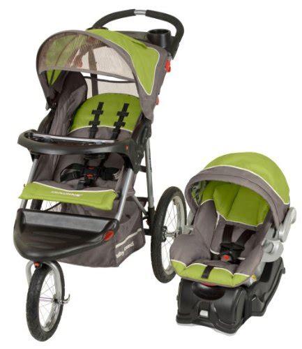 Double Jogging Stroller With Carseat Combo