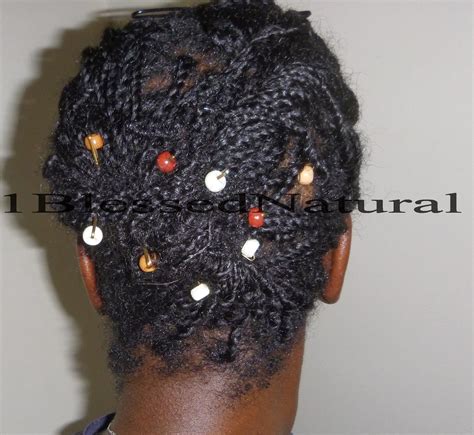 DIY Beaded Bobby Pin, Natural Hair Accessory