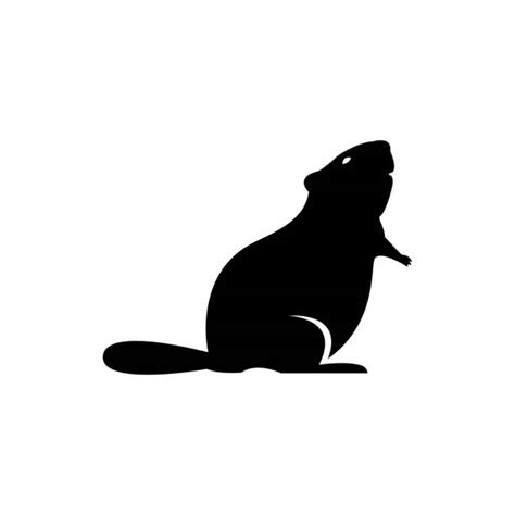 370+ Beaver Silhouette Stock Illustrations, Royalty-Free Vector ...