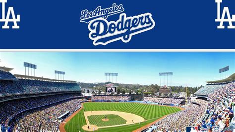 Los Angeles Dodgers Long Shot Of Playground And Stadium HD Dodgers ...