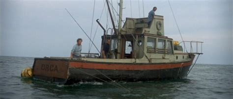 Jaws (1975): The boat in which the main characters set out to hunt and kill the shark is called ...