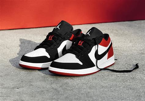 Nike Air Jordan 1 Low 'Black Toe' 553558-116 – AUTHENTIC SHOES