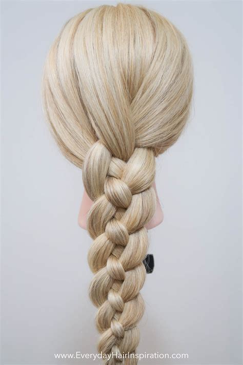 How To 4 Strand Braid - Everyday Hair inspiration