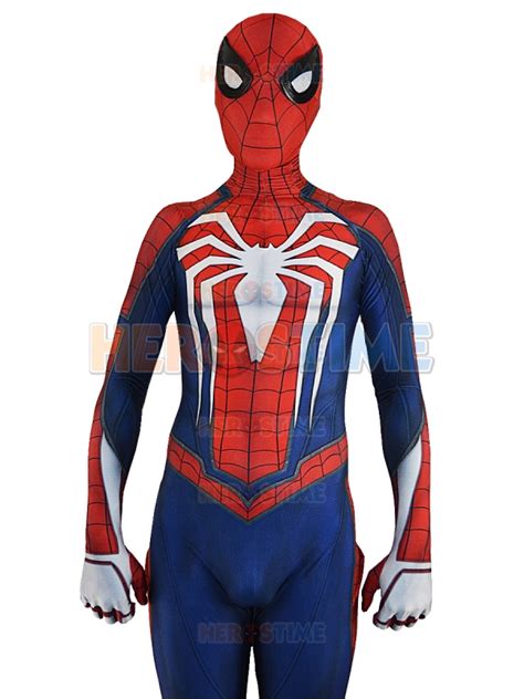 Insomniac Spider-man Costume PS4 Game Spiderman Cosplay Suit