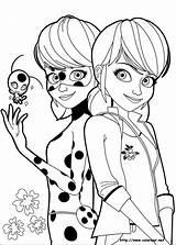 Dibujos Para Colorear de Miraculous Las Aventuras Ladybug sketch template