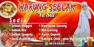 Download desain banner seblak pedas cdr - ARIE CELLULAR