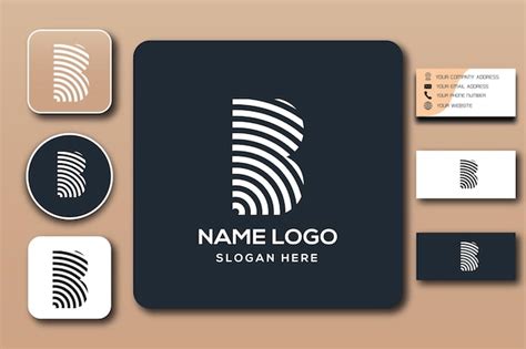 Premium Vector | B monogram logo