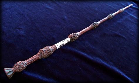 Real Wood Elder Wand by Brendan Olszowy - Deathstick Dumbledore's handmade Deathly Hallows Wand ...