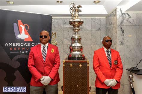 Butterfield Bank Hosts America's Cup Trophy - Bernews