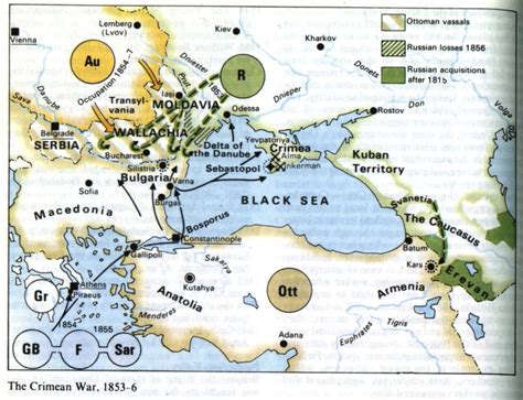 Crimean Peninsula Map Europe