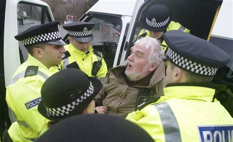 Gallery: Anti-Trident protesters attempt to blockade Faslane naval base