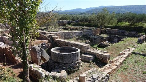 The Stari Grad Plain is full of ancient archaeological sites like this one at Kupinovik ...