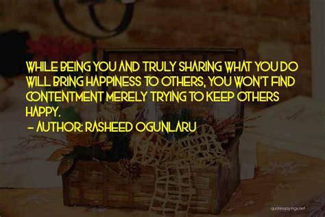 Top 81 Quotes & Sayings About Sharing Happiness